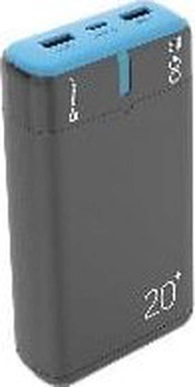Nešiojamas įkroviklis (Power bank) Tracer EnerGen, 20000 mAh, 20 - 22.5 W, pilka sp.