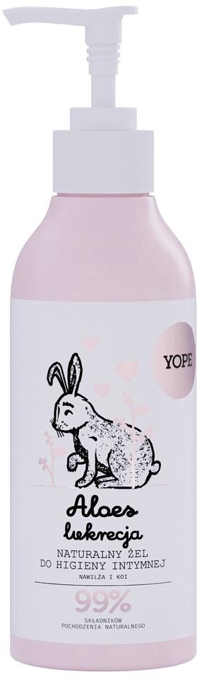 Intīmās higiēnas mazgāšanās līdzeklis Yope Aloe and Liquorice, 300 ml