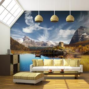 Fototapeet Artgeist Bird cloud 4XLFTNT0740, 309 cm x 400 cm
