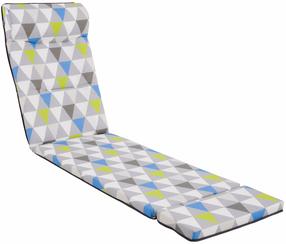 Välitooli padi Patio Kolorado H035-01PB, mitmevärviline, 180 x 47 cm