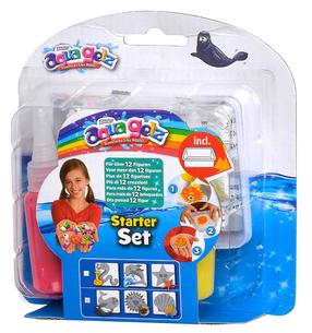 Gelinių figūrų gamybos rinkinys Simba Aqua Gelz Starter Kit, geltona sp.