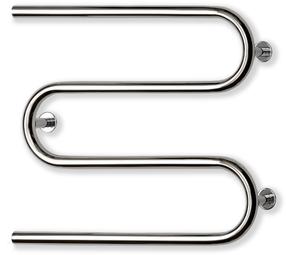 Veekütte rätikuradiator Elonika EŽ 400 S, kroom v., 50 cm x 60 cm, 125 W
