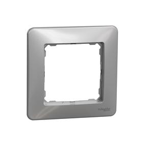 Vienvietīgs rāmis Schneider Electric Sedna Design SDD313801, alumīnija krās. 1 v.