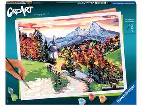 Картина по номерам Ravensburger CreArt Beach, многоцветный