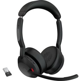 Bezvadu austiņas Jabra Evolve2 55, melns krās.