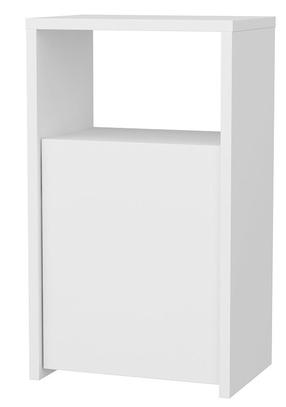 Naktinis staliukas Kalune Design Carlin 322RTC1625, balta sp., 61.4 cm x 36 cm x 25.3 cm