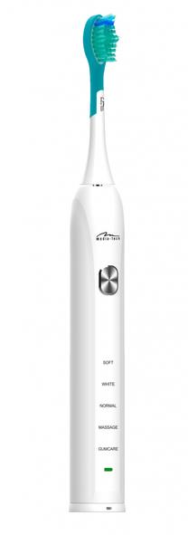 Elektrinis dantų šepetėlis Media-Tech Sonic Waveclean Pro, balta sp.