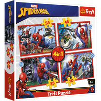 Dėlionė Trefl Spider-Man, 28.5 cm x 20.5 cm, 207 vnt., įvairių spalvų