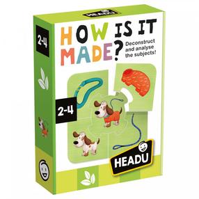 Puzle Headu How Is It Made?, daudzkrāsaina, 30 gab.