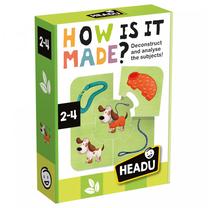 Dėlionė Headu How Is It Made?, įvairių spalvų, 30 vnt.
