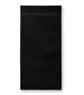 Vonios rankšluostis Malfini Must ADL 9030101, juoda sp., 100 cm x 50 cm