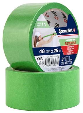 Dažymo juosta Specialist+ Sensitive, 25 m x 4.8 cm