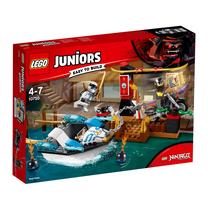 Konstruktorius LEGO® Juniors Zane's Ninja Boat Pursuit 10755 10755, 131 vnt.