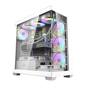 Arvuti korpus darkFlash DS900, valge v.
