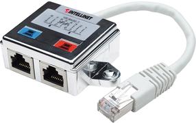 Buitinis ilgintuvas Intellinet 2-Port Modular Distributor RJ45x2 STP