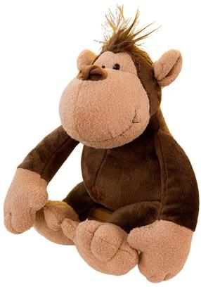 Pliušinis žaislas beždžionė Lean Toys, ruda sp., 25 cm
