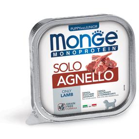 Влажный корм для собак Monge Monoprotein Solo Puppy, баранина, 0.15 кг