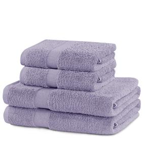 Vannirätikute komplekt Restilo Marina 23124, helelilla v., 140 cm x 70 cm, 4 tk