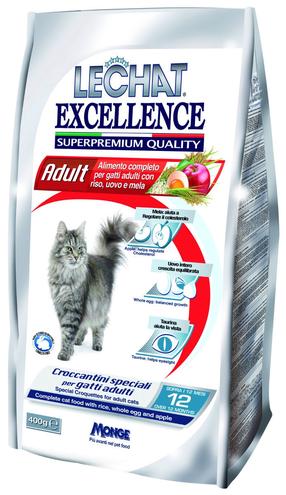 Sausā kaķu barība Lechat Excellence Adult, vistas gaļa, 1.5 kg