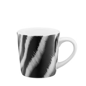  Puodelis Ambition Animal Zebra, balta sp./juoda sp., 0.09 l