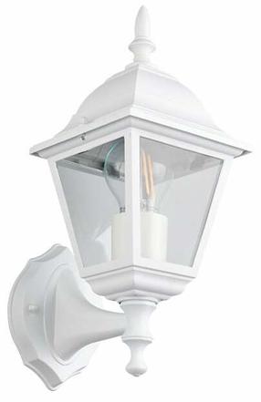 Āra sienas lampa Trio Livenza, 60W, E27, IP44, balta krās., 14 cm x 34 cm