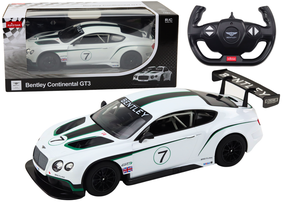  Rc automobilis Rastar Bentley Continental GT3, balta sp.