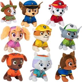 Плюшевая игрушка собака Spin Master Paw Patrol Mini, (цвет/дизайн выбирается случайным образом), 12.7 см