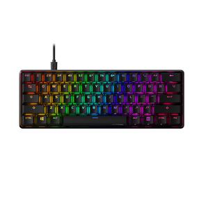 Juhtmega mänguklaviatuur HyperX Alloy Origins 60 4P5N4AA#ABA HyperX Red, Inglise (US), must v.