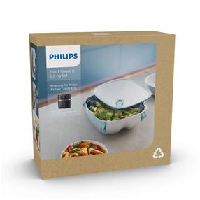 Kuumõhufritüüri tarvikute komplekt Philips 2-in-1 Steaming & Stir-fry Set HD9960/00