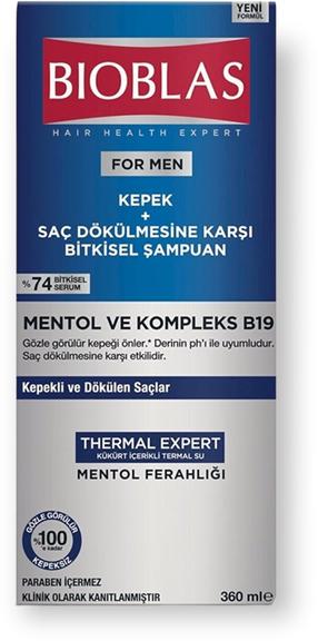 Шампунь Nusuk Bioblas Thermal Expert, 360 мл
