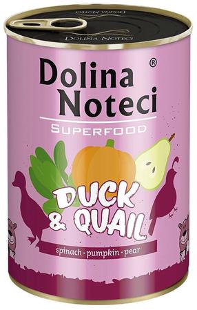 Šlapias šunų maistas Dolina Noteci, antiena, 0.4 kg