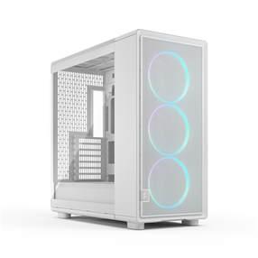 Arvuti korpus Fractal Design Epoch XL TG RGB Clear Tint, valge v.