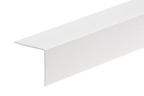 Viimistlusnurk Cezar W-PC-KR3030-101-275, valge v., 275 cm x 3 cm