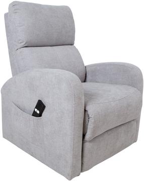 Krėslas Home4you Barny 13845, pilka sp., 72 cm x 93 cm x 104 cm