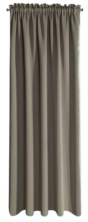 Nakts aizkari ZBG-05, pelēka krās., 135 cm x 270 cm