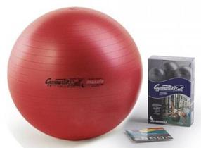 Vingrošanas bumbas Pezzi Maxafe 0103016D0065000A, sarkana krās., 65 cm
