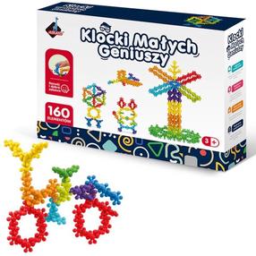 Konstruktorius ASKATO Little Geniuses Gėlės 125237, 160 vnt.