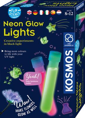 Eksperimentų rinkinys Kosmos Neon Glow Lights 1KS616830, įvairių spalvų