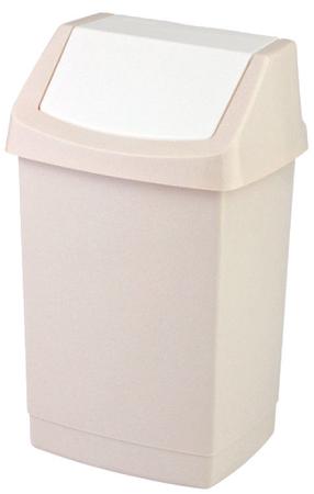Šiukšliadėžė Curver Click-It, šviesiai ruda sp., 50 l, 63.5 cm x 38.5 cm