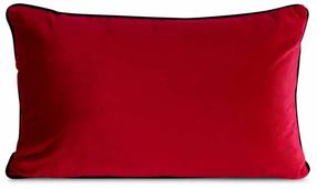 Dekoratyvinės pagalvėlės užvalkalas Gaja 3, raudona, 50 cm x 30 cm