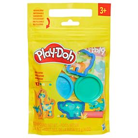 Plastilīna komplekts, ar piederumiem Hasbro Play-Doh Mini Safari, daudzkrāsaina
