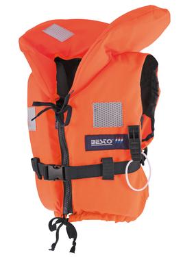 Gelbėjimosi liemenė suaugusiems Besto Econ 100N, oranžinė sp., XL, 70 kg