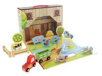 Rinkinys Trefl Wodden Farm, 29 cm, įvairių spalvų