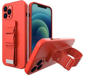 Telefoni ümbris Hurtel Rope Case, punane v., Apple