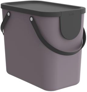 Rūšiavimo šiukšliadėžė Rotho Albula, 25 l, violetinė sp.