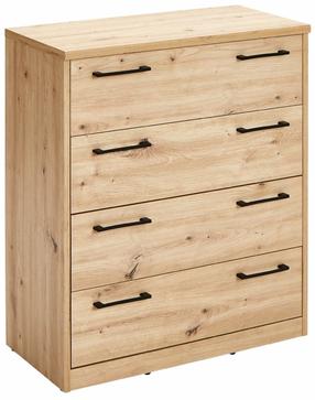 Komoda Easy, ruda, 36 cm x 72 cm x 84 cm