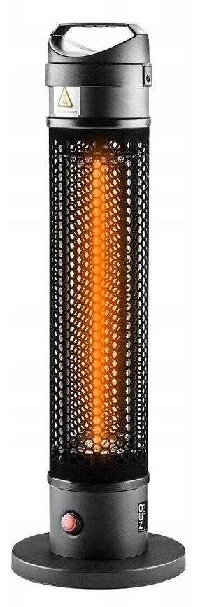 Infrapuna kütteseade NEO Tools 90-035, 1 kW, Must v.