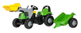 Педальный трактор Rolly Toys Deutz-Fahr 5115 G TB, зеленый цв.