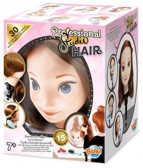 Голова куклы с аксессуарами Buki Mannequin Head 5422, 28 см, многоцветный