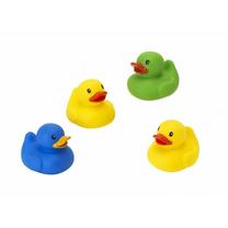 Žaislinis gyvūnas Infantino Bath Ducklings, geltona sp., 4 vnt.